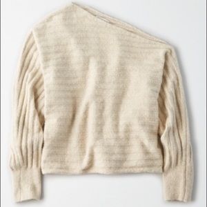 AE Slouchy Off-The-Shoulder Sweater